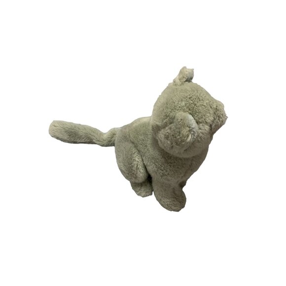Eden Toys Vintage Plush Gray Cat Kitten Kitty Stuffed Animal Toy 11 in Tall - Picture 2 of 6